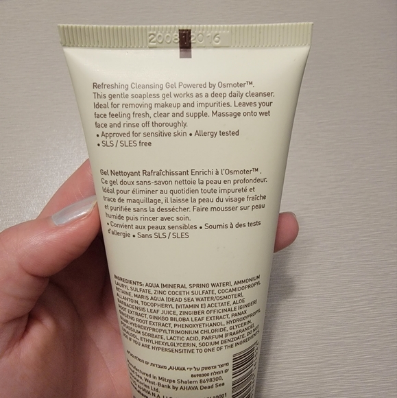 NWT! Ahava! Time to Clear Refreshing Cleansing Gel! 100 mL/ 3.4 fl oz! - Picture 3 of 3